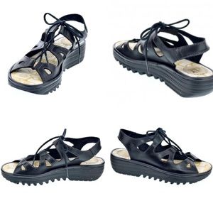 Fly London gladiator sandals, like new, sz 41